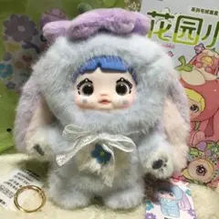 Nommi 400% v2 キノコ帽子シリーズ 可愛い水色のうさぎちゃん Nommi 400% v2 キノコ帽子シリーズ 可愛いうさぎ SC