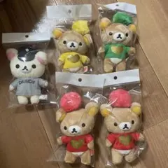 コリラックマ ぬいぐるみ 5個セット