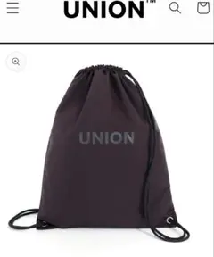 Union Backpack Ms Burgundy ユニオンマガジン 未使用品