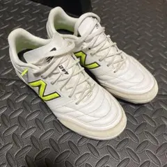 New Balance 442 サッカーシューズ ホワイト/イエロー26.5cm