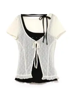 andmary Claire set tops ブラック