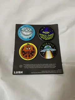 【LUSH】未使用 ハロウィン バッジセット 4個