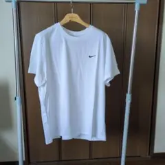 希少3XL 新品未使用タグ付き NIKE ロゴ刺繍 TEE ホワイト