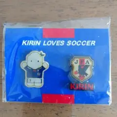 KIRIN LOVES SOCCER ピンバッジ