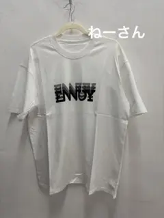 ennoy electric logo gradation ss teeTシャツ