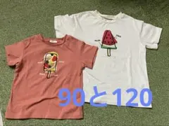 期間限定お値下げ！BREEZE アイスTシャツ　おそろい2枚セット　兄弟　色違い