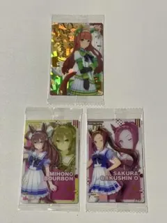 ミホノブルボン・サクラバクシンオー カードセット