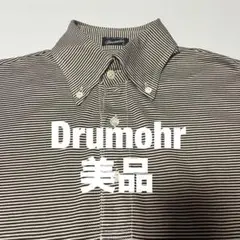 【美品】drumohr ドルモア　ポロシャツ　ボタンダウン　イタリア製