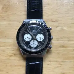Timex Ｑ　クロノグラフ ブラック 使用感有り　稼働品　家電量販店限定