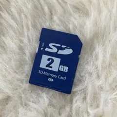 SDメモリーカード 2GB