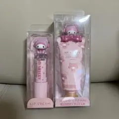 サンリオ マイメロディ リップクリーム　ハンドクリーム