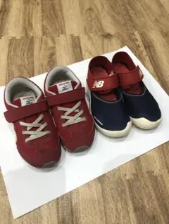 スニーカー、サンダルセット19 ミキハウス✖️ミズノ　ニューバランス