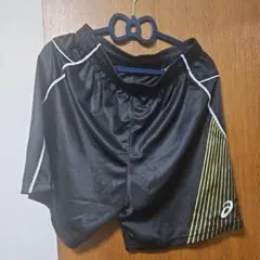 バレーボールパンツ XOサイズ 黒 ストライプ