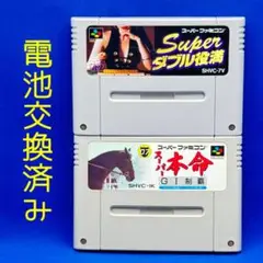 【SFC】大人のスーファミソフト×2本セット【起動・セーブ機能確認済み】