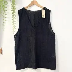 【美品】studio CLIP 刺繍ベスト