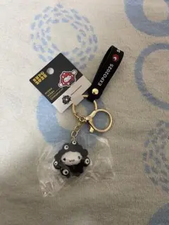 万博　黒ミャクミャク　サンリオ　シナモロール　キーホルダー
