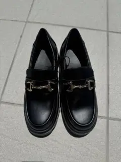 GU ブラック ローファー 未使用 Mサイズ