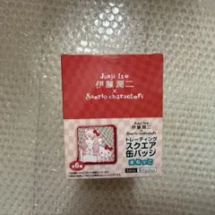 伊藤潤二×サンリオキャラクターズトレーディングスクエア缶バッジまねっこ 1BOX