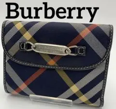 Burberry バーバリー 二つ折り 財布 ダブルホック ブランド オシャレ