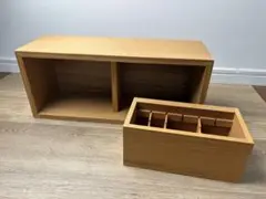 無印良品 壁に付けられる家具・箱　オーク