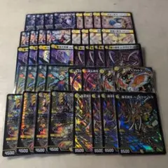最安値　デュエマ　シノビ　デッキ　スリーブ付き