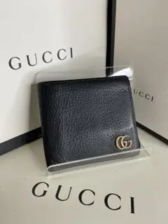 GUCCI グッチ 二つ折り財布 折り財布 マーモント