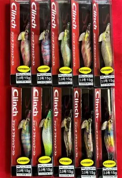 【全14色セット】クリンチ フラッシュブースト 2.5号 Fバナナチャート 他 セフィア クリンチ フラッシュブースト 2.5号/3.0号 | エギ