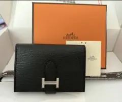 HERMES⭐︎エルメス ベアンカードケース⭐︎黒⭐︎新品未使用