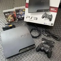 PS3 CECH-3000A 160GB 本体・付属品一式+ソフト・HDMI付