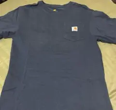 Carhartt ネイビー Tシャツ 左胸ポケット