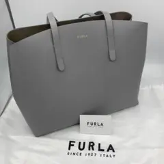 FURLA 大容量 パラダイス トートバッグ グレー
