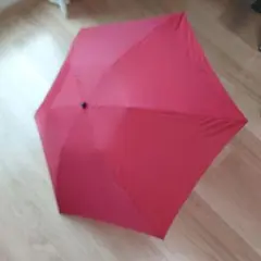 赤色 折りたたみ傘 ナイロン製