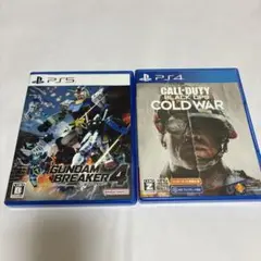PS5 ガンダムブレイカー4 PS4 コールオブデューティー　２本まとめ売り