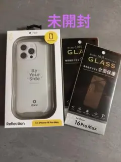 iFace 16Pro MAXケース　ガラスフィルムセット