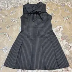 美品　OLIVE des OLIVE ノースリーブシャツミニワンピース