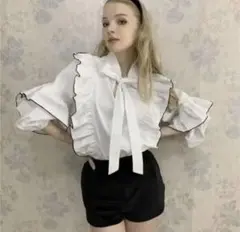 epine ベロアショートパンツ ブラック