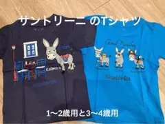 サントリーニ島のTシャツ　2枚セット