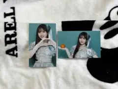乃木坂46 川崎桜 ミニ生写真 ネーブルオレンジ