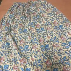 新品⭐︎チチカカ花柄 スカート ゴム入り