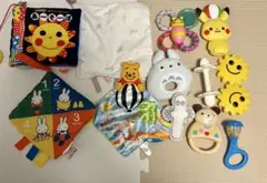 おもちゃまとめ売り　ベビー 布絵本 歯固めなど12点