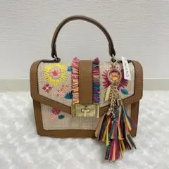 《ALDO》未使用 刺繍デザイン ハンドバッグ