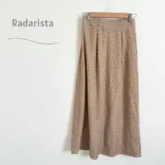 ラダリスタ　しまむら　新品　タグ付き　フレアスカート　ロング丈　ドット柄