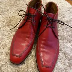 バーバリー 革紐靴