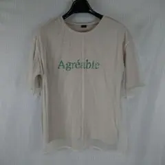 a640 ベアトリス Tシャツシアー レイヤード 38 Mサイズ