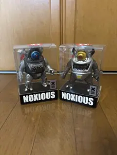 CHOKEHAZRD mecha noxious mini ソフビ2体セット CHOKEHAZRD mecha noxious mini ソフビ