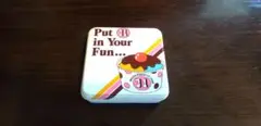 昭和レトロ　サーティーワン31　ミニ缶ケース