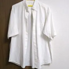 GU　メンズ半袖シャツ　S　ビッグシルエット