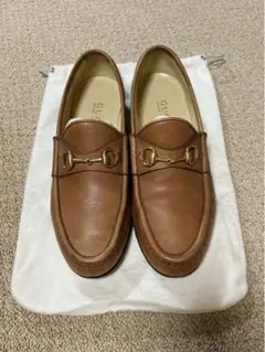 GUCCI グッチ ローファー 23.5cm / EUR 36 1/2 キャメル