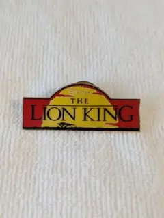 Disney映画「ライオン・キング 」　1994年日本公開　ピンバッジ　レトロ