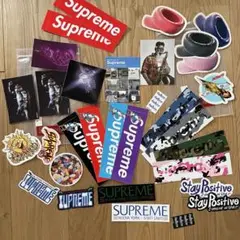 Supreme SMURFS ステッカー セット box logo スマーフ